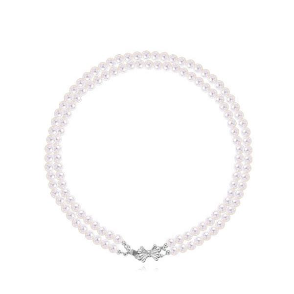 (Stainless)Butterfly Charm Pearl Necklace | A Fusion of Classic Elegance and Modern Style
