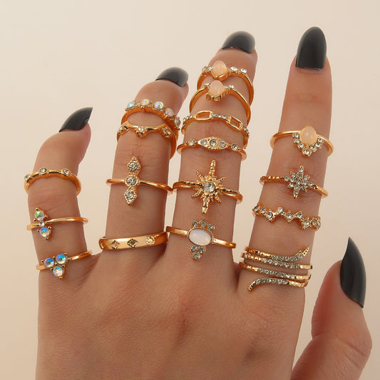 (Stainless)Set of Rings (17 or 8 rings in a set)