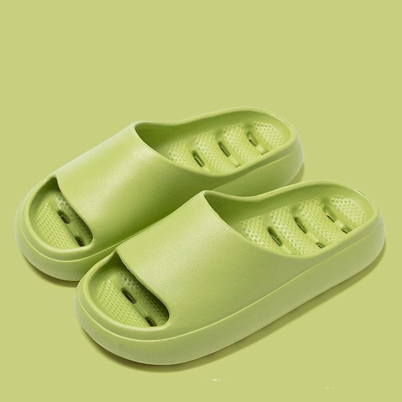 Platform Pillow Slippers Slides for Women and Men, EVA Anti-Slip Cloud Slippers Lightweight Spa Open Toe Shower Sandals for Indoor & Outdoor
