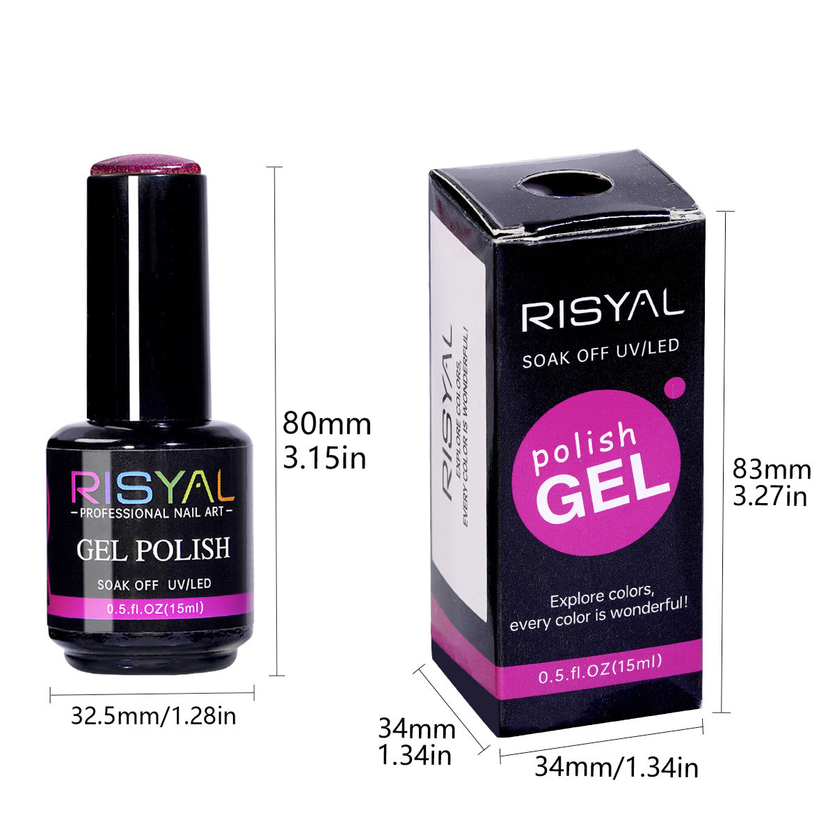 Cat Eye Gel Nail Polish Set 12 Colors