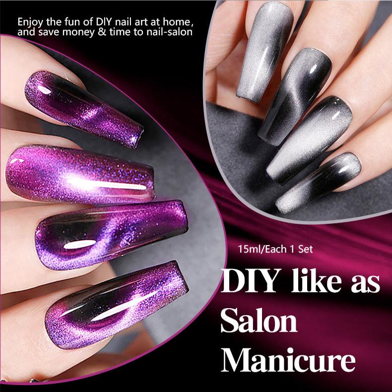Cat Eye Gel Nail Polish Set 12 Colors