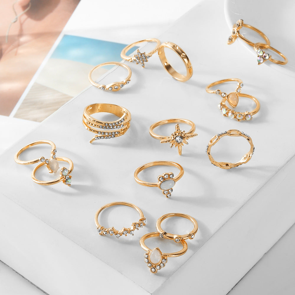 (Stainless)Set of Rings (17 or 8 rings in a set)