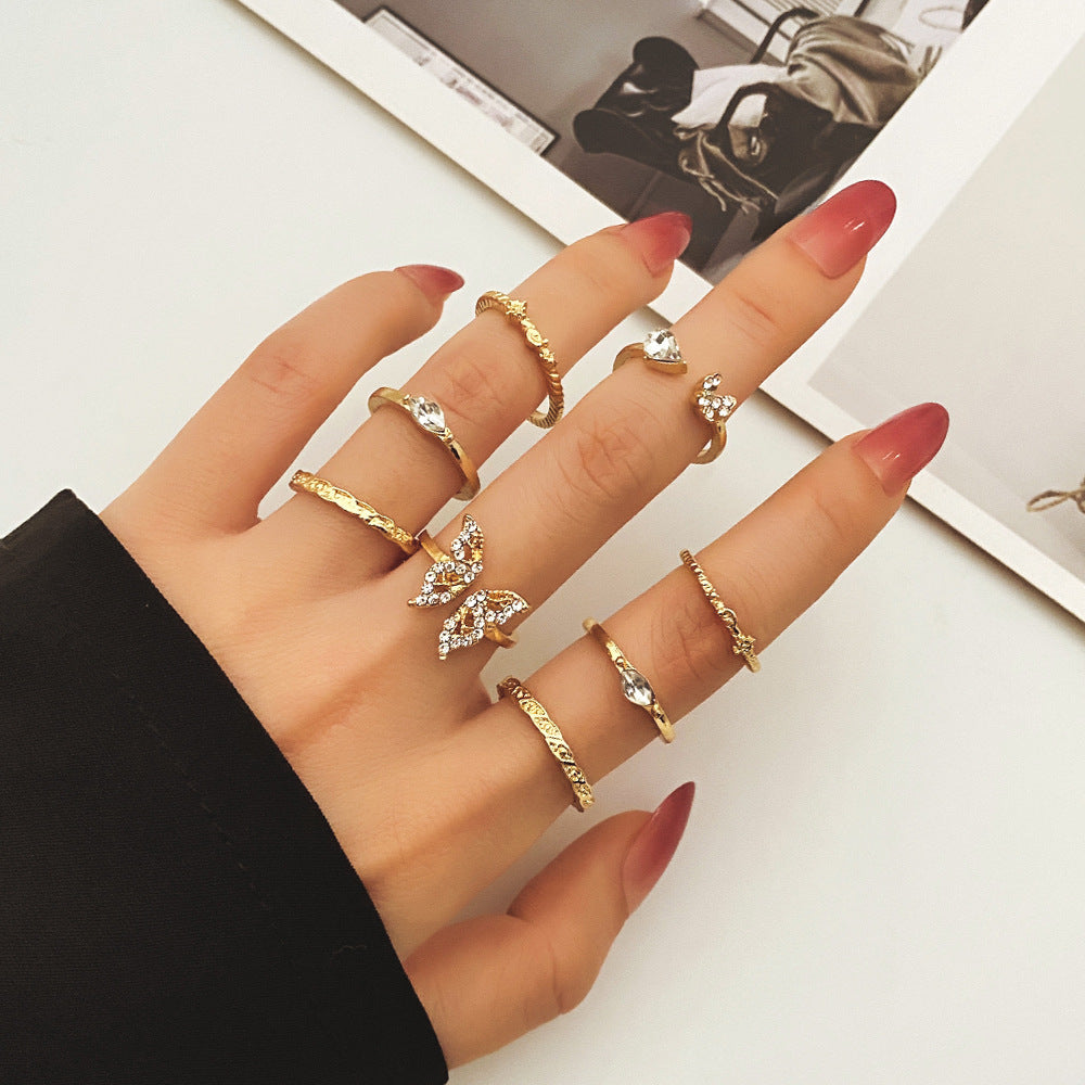 (Stainless)Set of Rings (17 or 8 rings in a set)