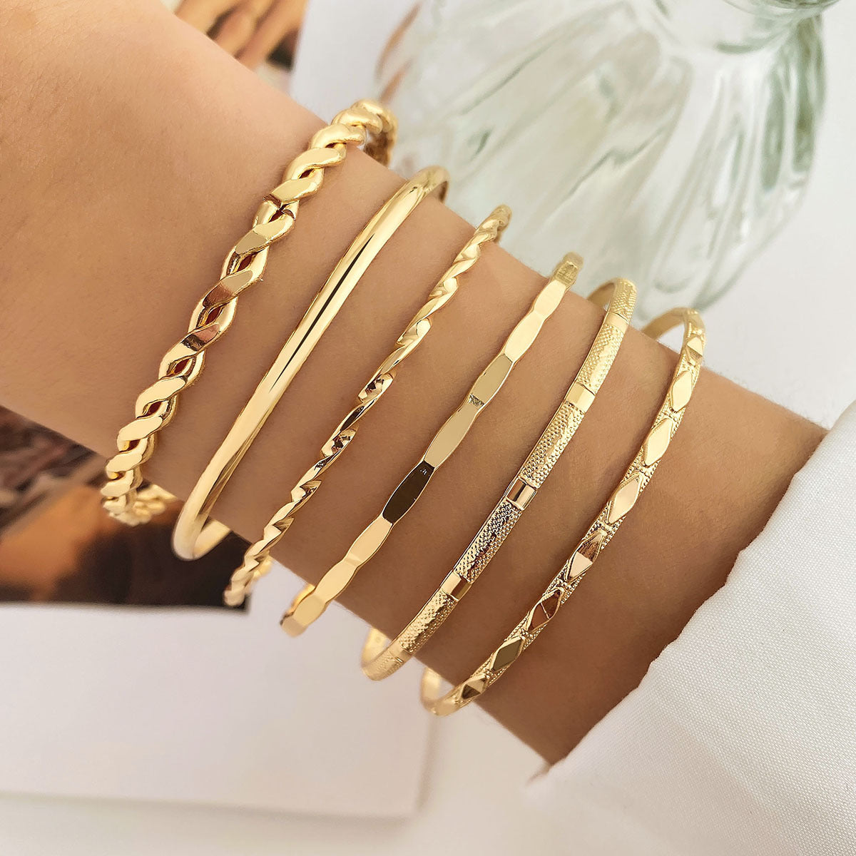(Stainless)Set of Bracelets (15 different sets)