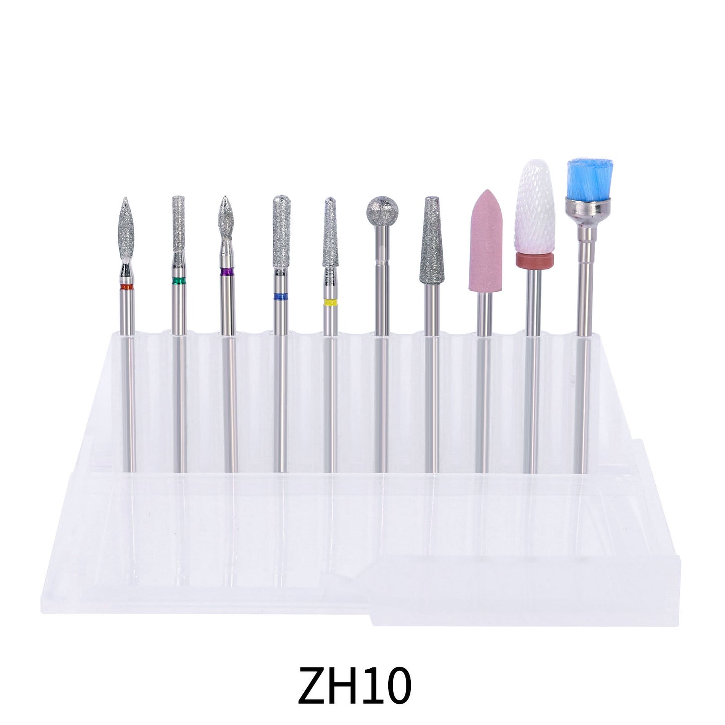 10pcs Tungsten Carbide Nail Bits for Nail Drill Bits Sets (10 different Sets)