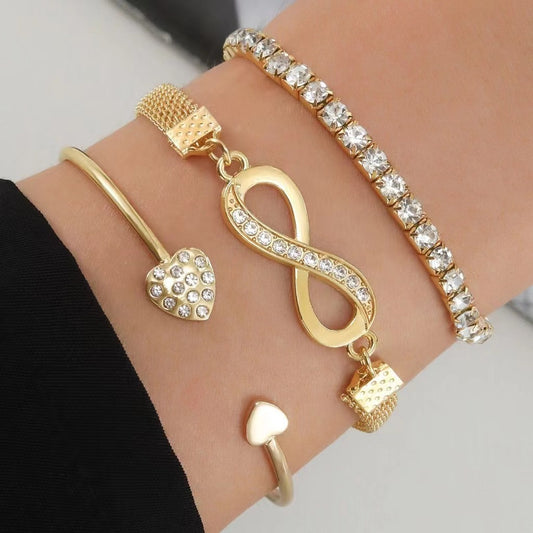 (Stainless)Set of Bracelets
