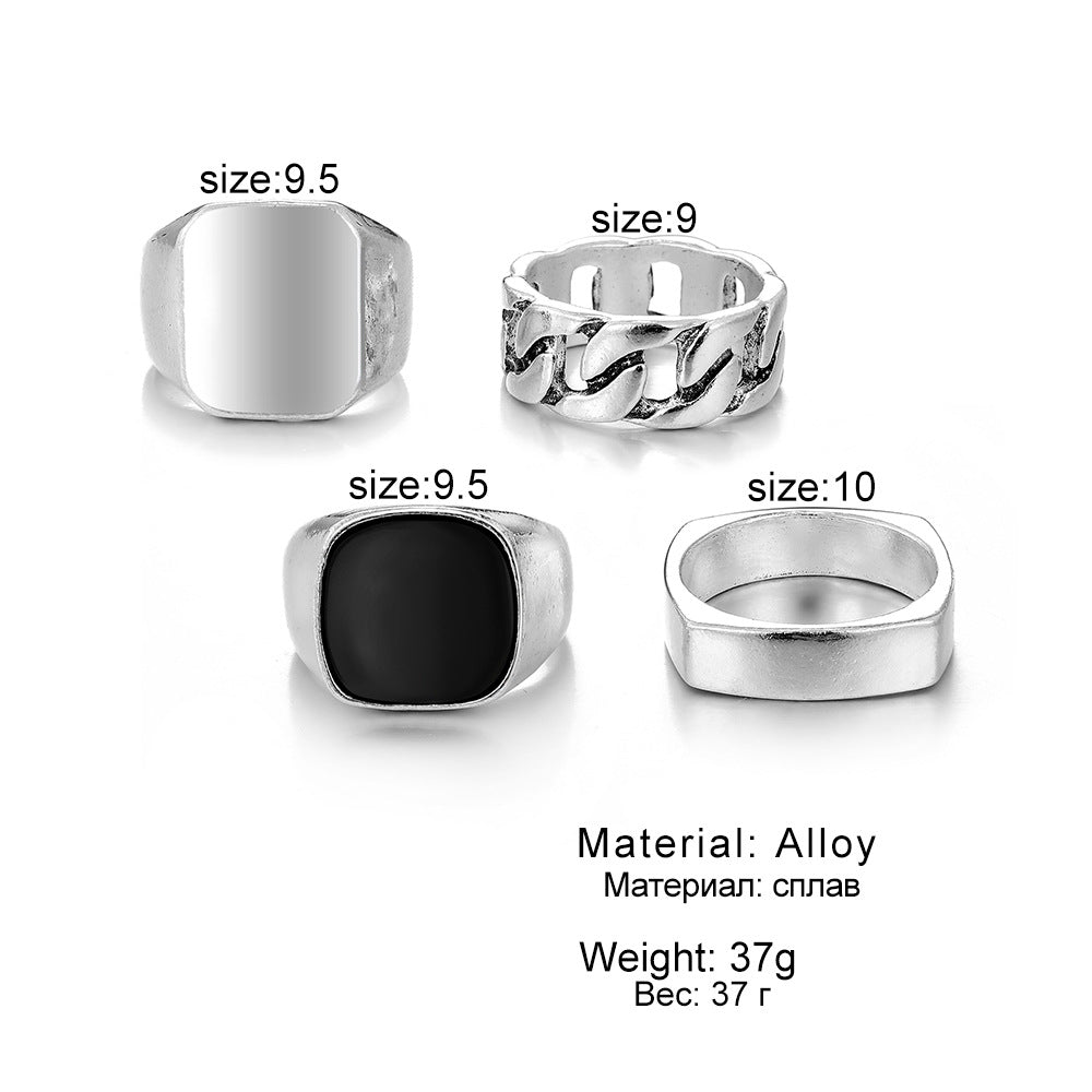 (Stainless)Set of Rings (4-7 rings in a set)