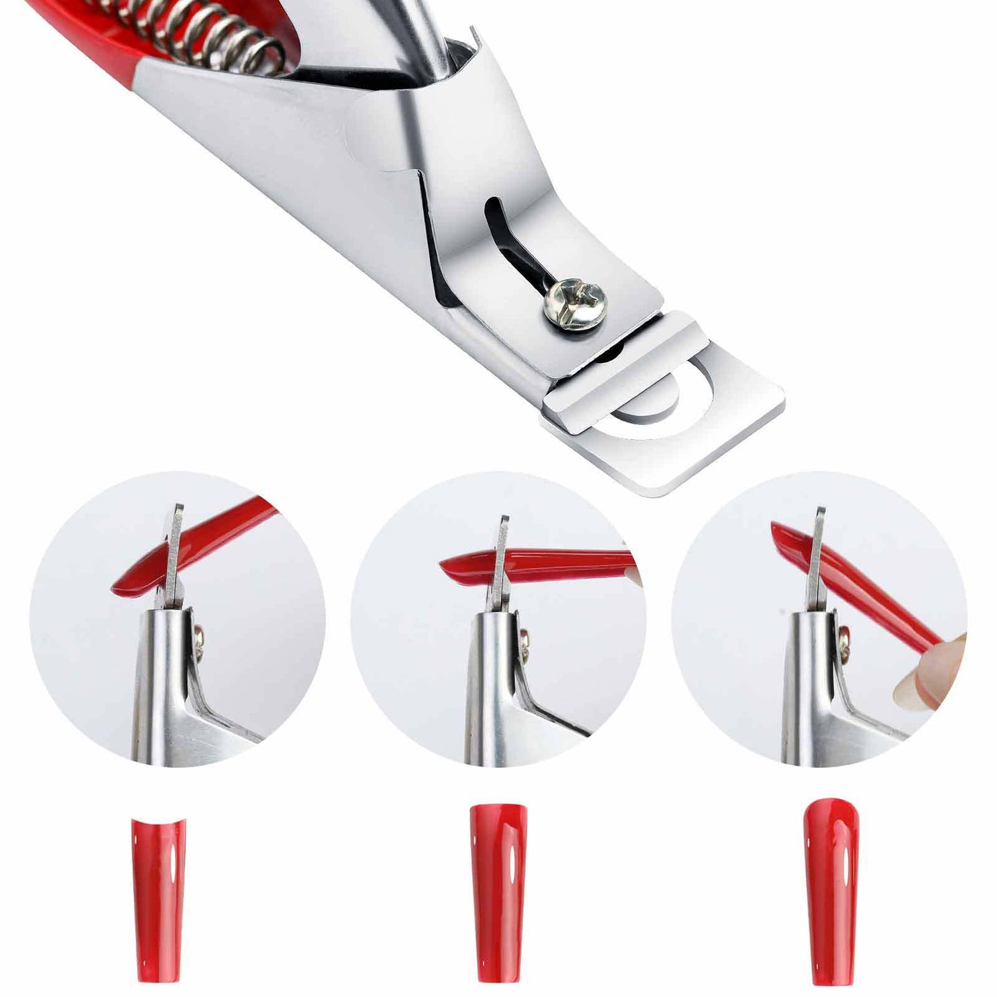 Cuticle Trimmer, Professional Nail Cuticle Cutter, Stainless Steel Cuticle Remover Nippers with Non-Slip silicone handle, Manicure Tools for Nail Care，Cuticle Clipper for nails Dead Skin.