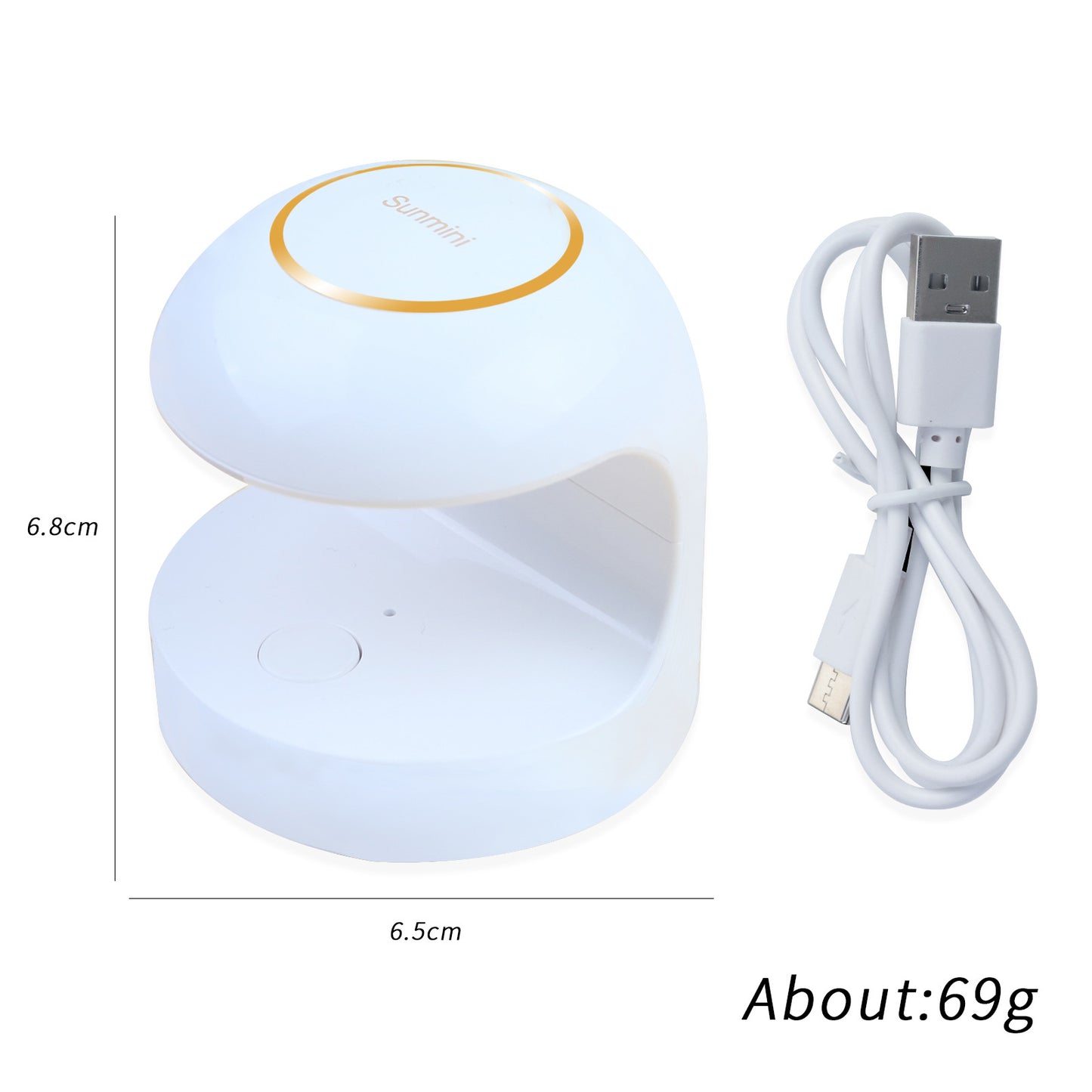 18W Mini UV Light for Nails, UV Nail Lamp, Nail Light for Gel Nails with 2 Timers for Fast Nail Extension, LED Nail Lamp, Portable USB Nail Dryer
