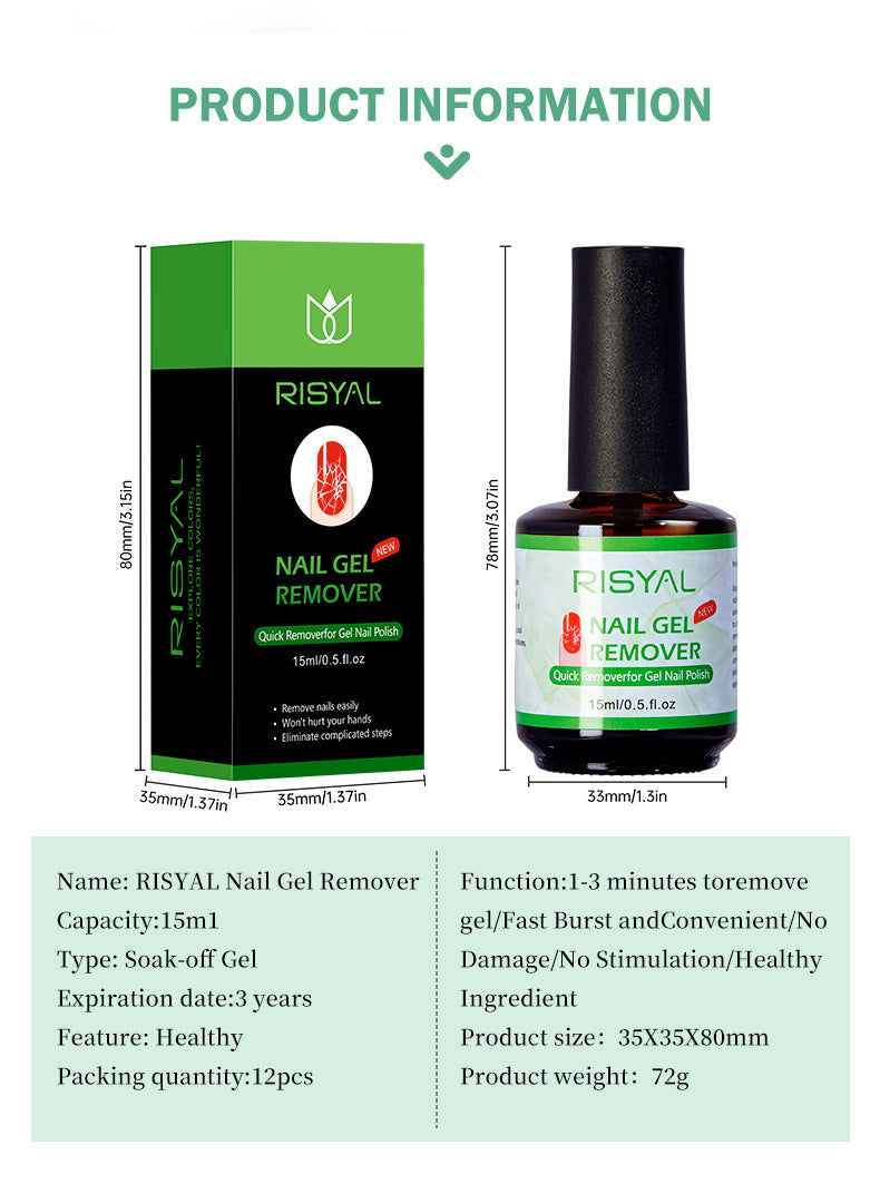 Gel Nail Polish Remover - Easy and Quick Gel Polish Remover