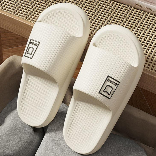 Pillow Slippers for Women and Men Non Slip Quick Drying Shower Slides Bathroom Sandals | Ultra Cushion | Thick Sole