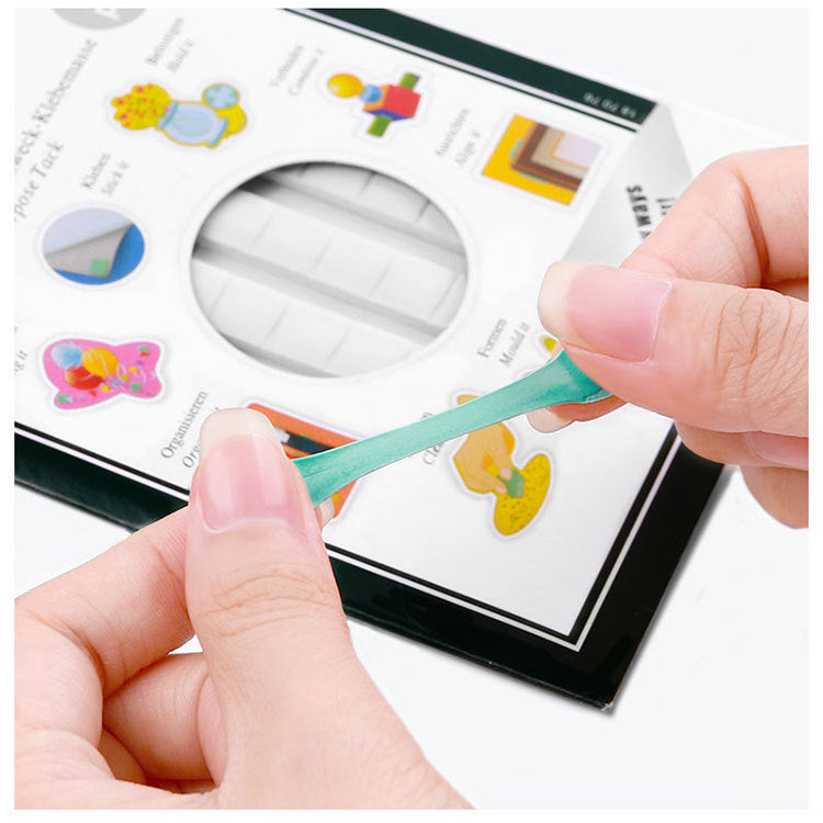 Reusable Poster Putty - 90PCS  Adhesive Putty Removable Photo Putty for Posters, Photos, Mounting, Nail Art, Photography