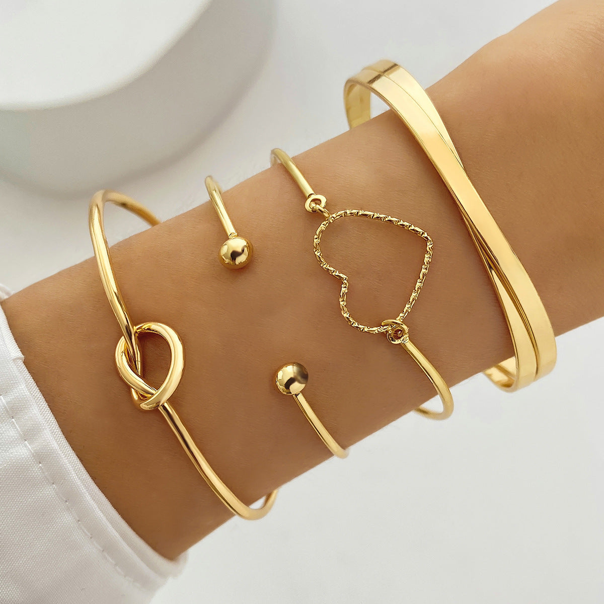 (Stainless)Set of 4 Bracelets (14 different sets)