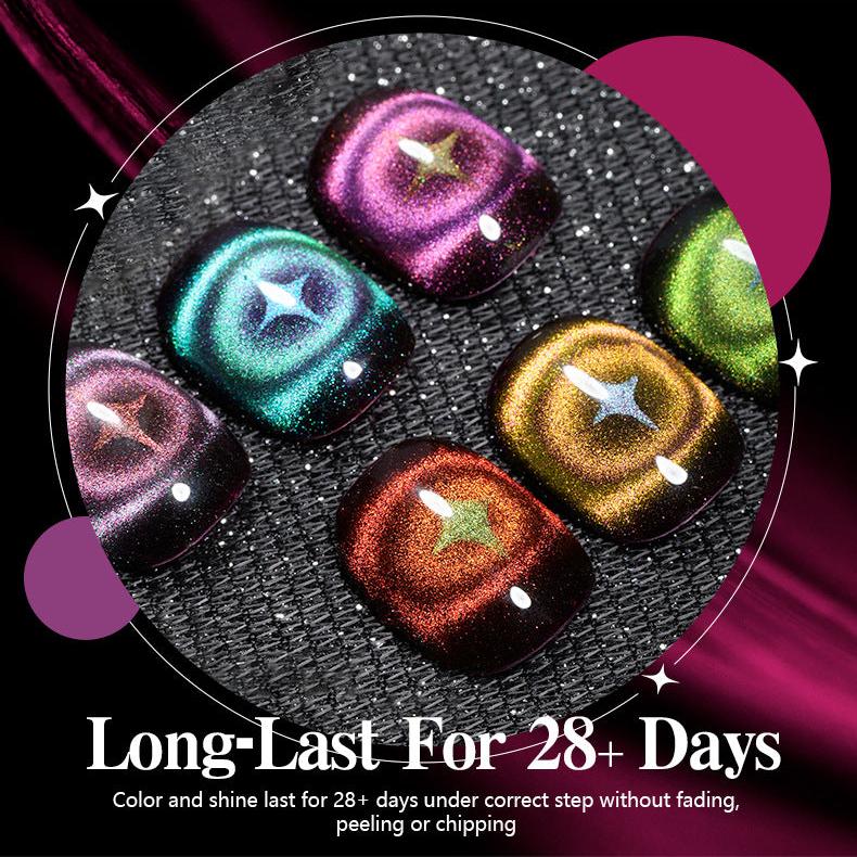 Cat Eye Gel Nail Polish Set 12 Colors