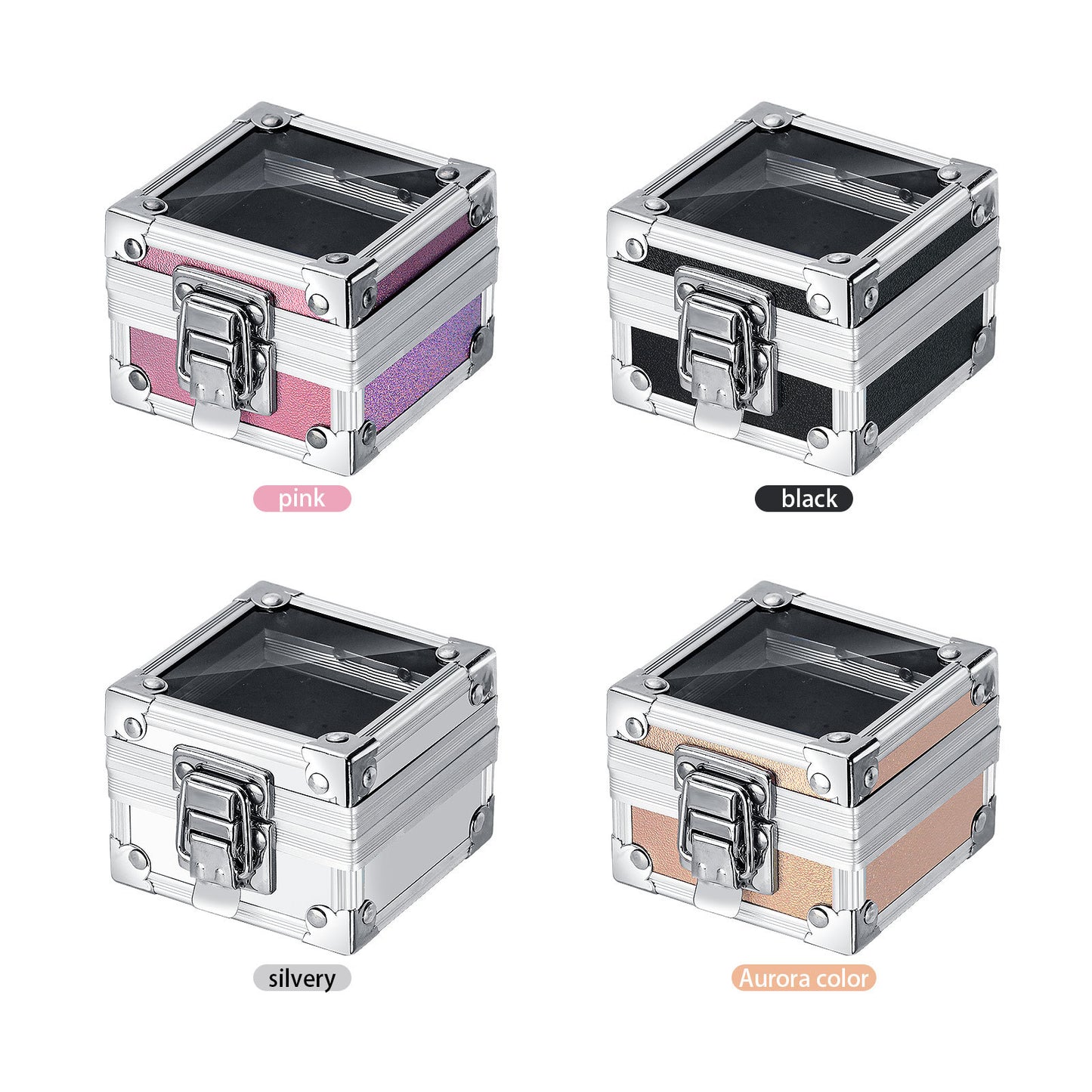 Nail Drill Bits Holder Case, 25 Holes Drills Organizer Container Dustproof Stand Displayer & Manicure Tools Storage Box