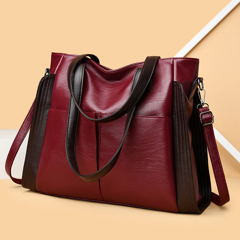 Urban Chic PU Leather Shoulder Bag: Style Meets Functionality
