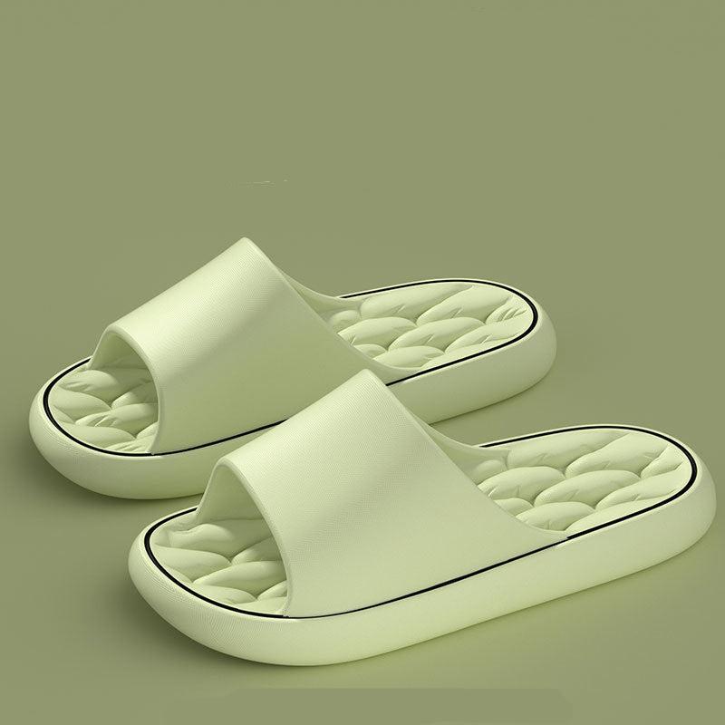 Cloud Slippers for Women and Men, Pillow House Slippers Shower Shoes Indoor Slides Bathroom Sandals, Ultimate Comfort, Lightweight, Thick Sole, Non-Slip, Easy to Clean