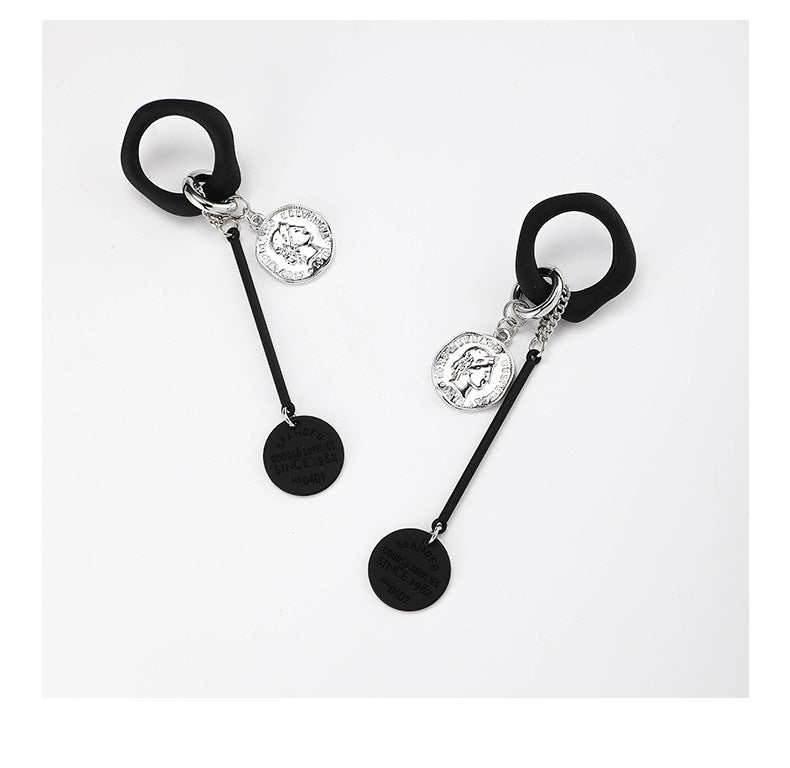 (Stainless)Vintage Geometric Circle Earrings