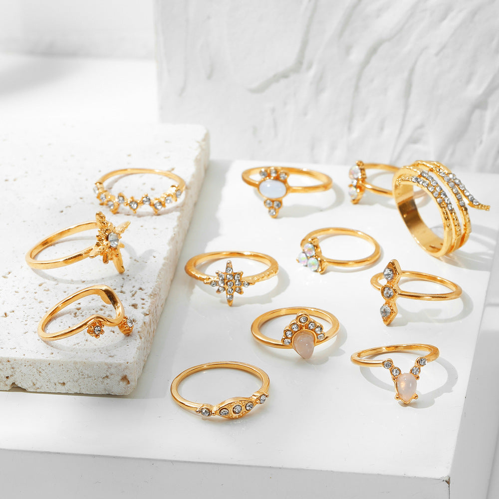 (Stainless)Set of Rings (17 or 8 rings in a set)