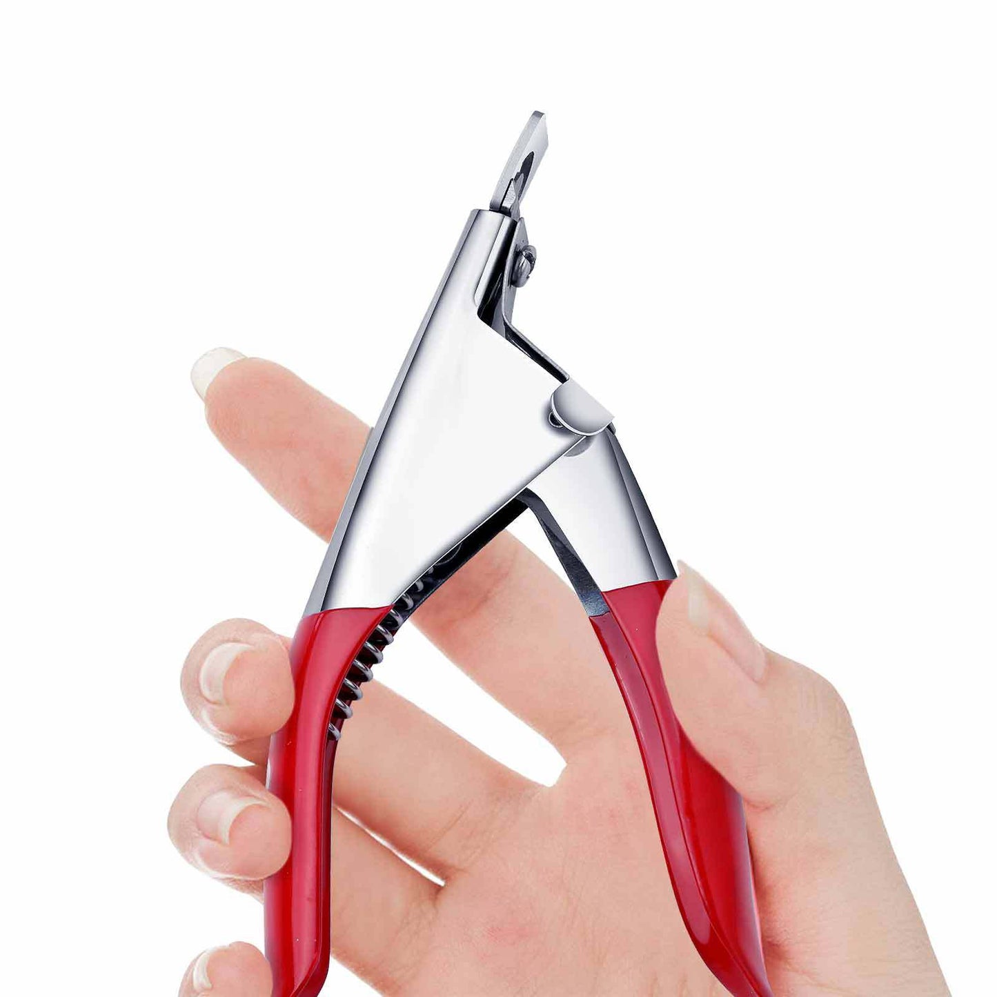 Cuticle Trimmer, Professional Nail Cuticle Cutter, Stainless Steel Cuticle Remover Nippers with Non-Slip silicone handle, Manicure Tools for Nail Care，Cuticle Clipper for nails Dead Skin.