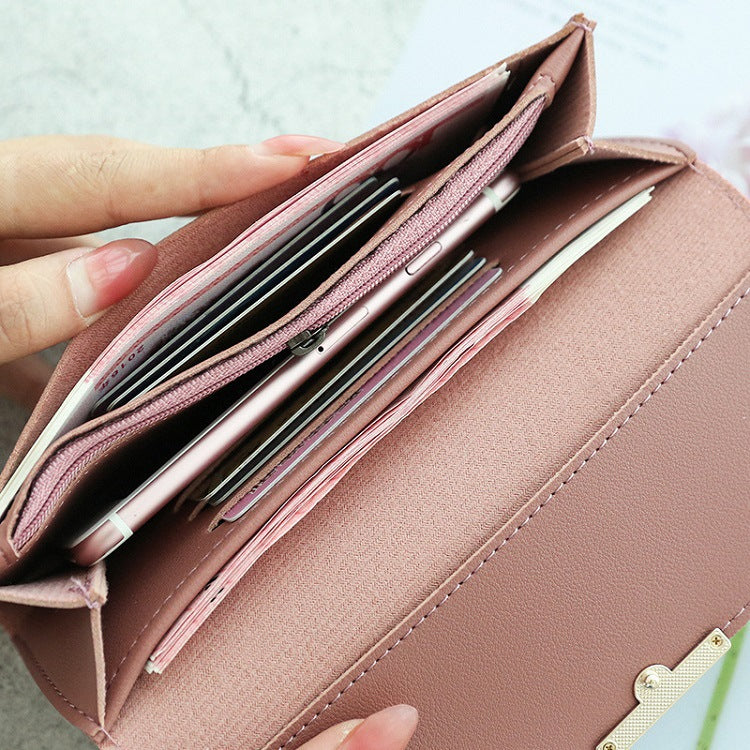 Sleek and Chic Forever Young PU Leather Wallet