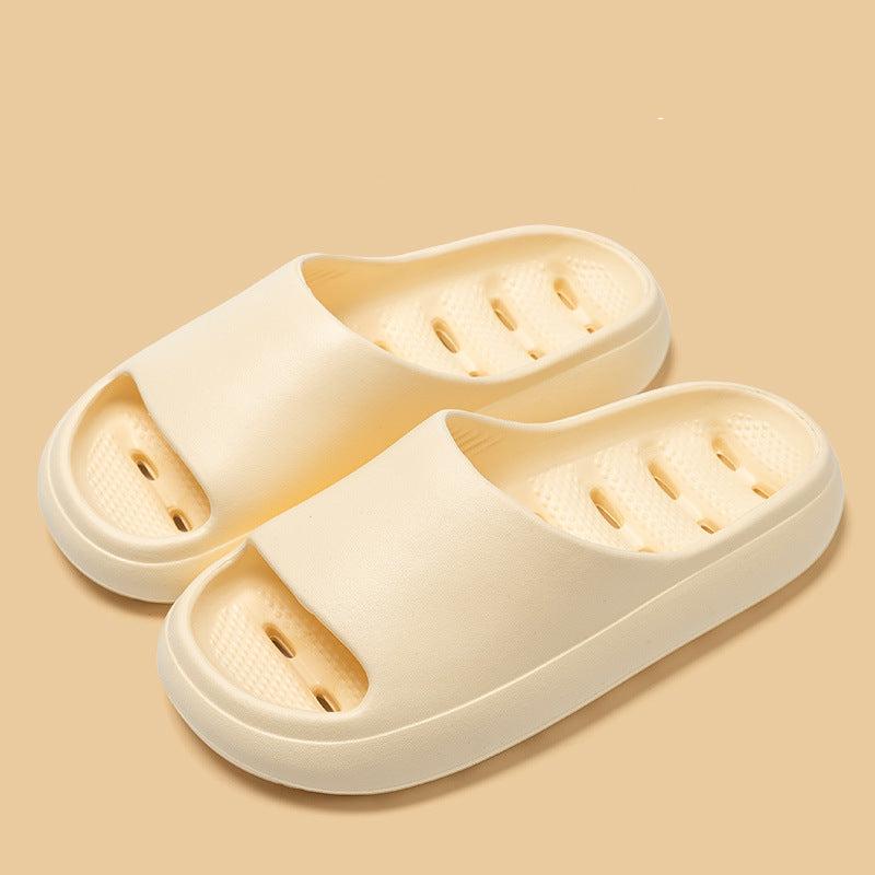 Platform Pillow Slippers Slides for Women and Men, EVA Anti-Slip Cloud Slippers Lightweight Spa Open Toe Shower Sandals for Indoor & Outdoor