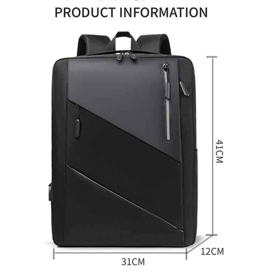 Business Casual Laptop Backpack (Spacious, Waterproof, Commuter-Friendly)