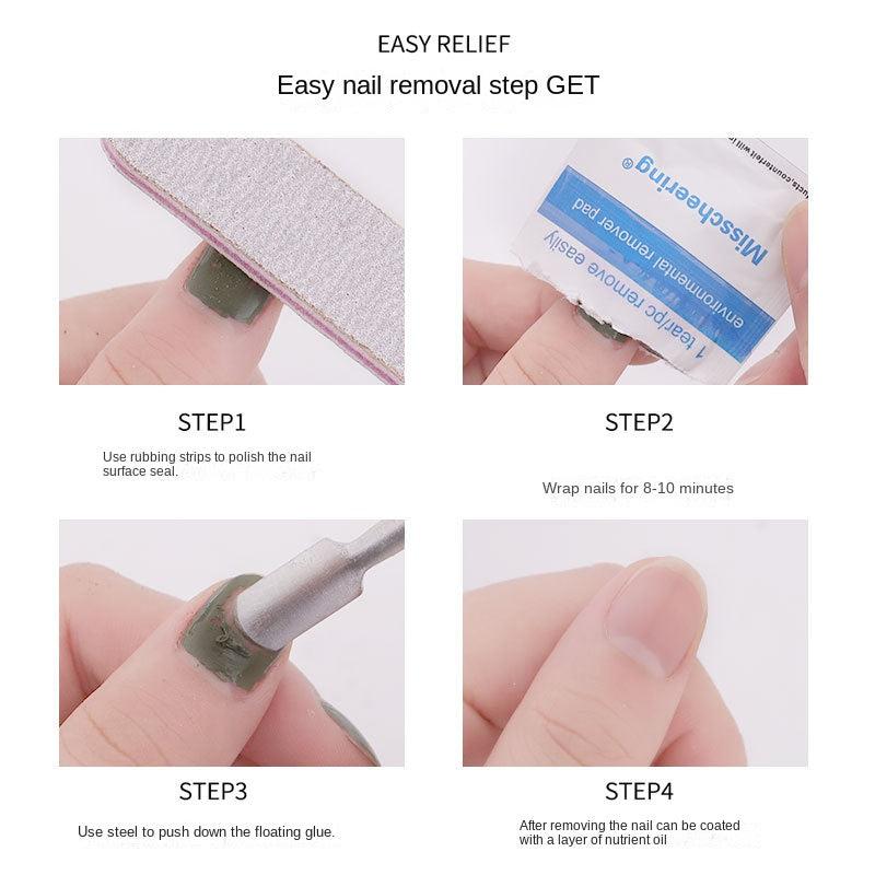 Nail Polish Remover Pads Sets Gel Polish Removal Wraps (50/100/200PCS)